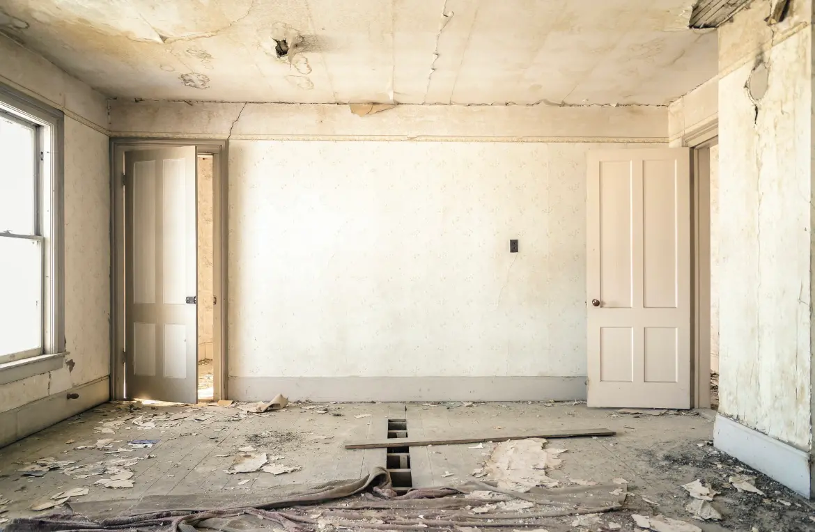 Waste disposal crew managing a cleanout project in Murphysboro